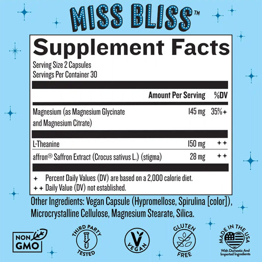 Miss Bliss™ Anti-Stress Support