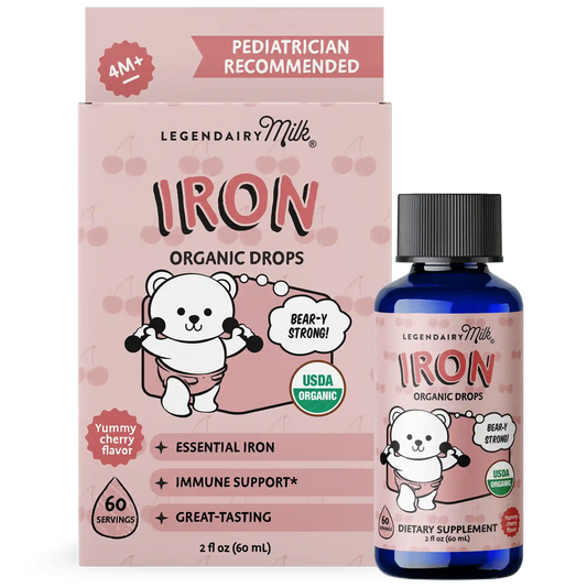 Organic Baby and Toddler Iron Drops