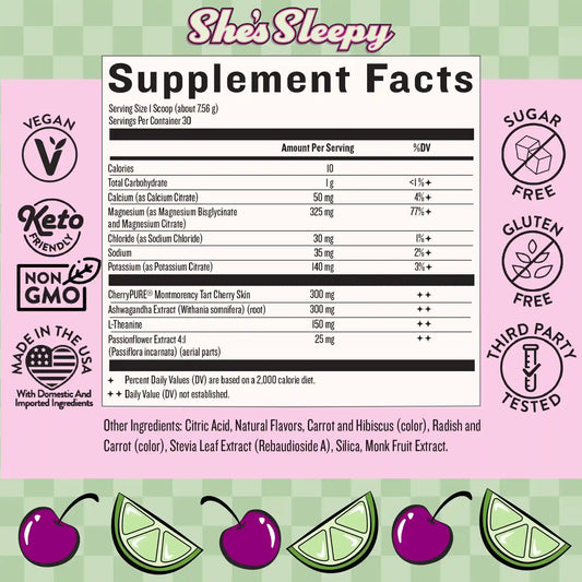 She’s Sleepy™ Magnesium Glycinate Sleep Aid